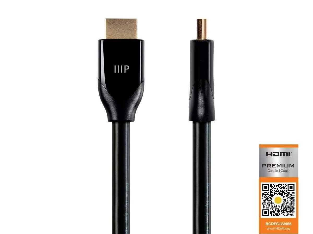 Keyence Keyence HDMI Cable 18Gbps 60Hz 28AWG 6 Feet Black — product photo