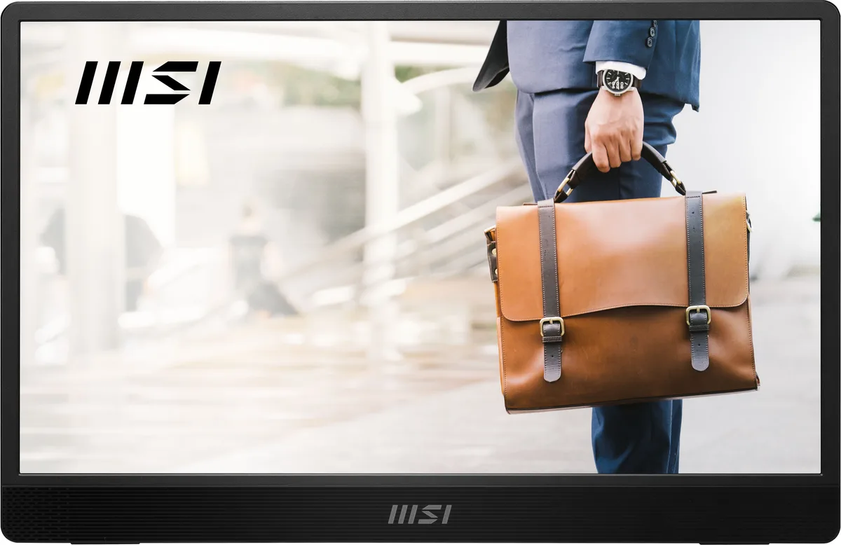MSI MSI Pro MP161 E2U 15.6" FHD 60Hz IPS portable monitor — product photo