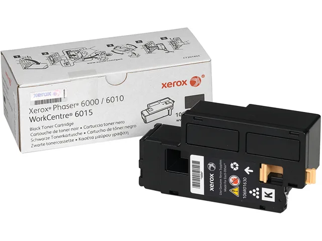 XEROX Xerox 106R01630 Black Toner Cartridge 2000 Pages — product photo