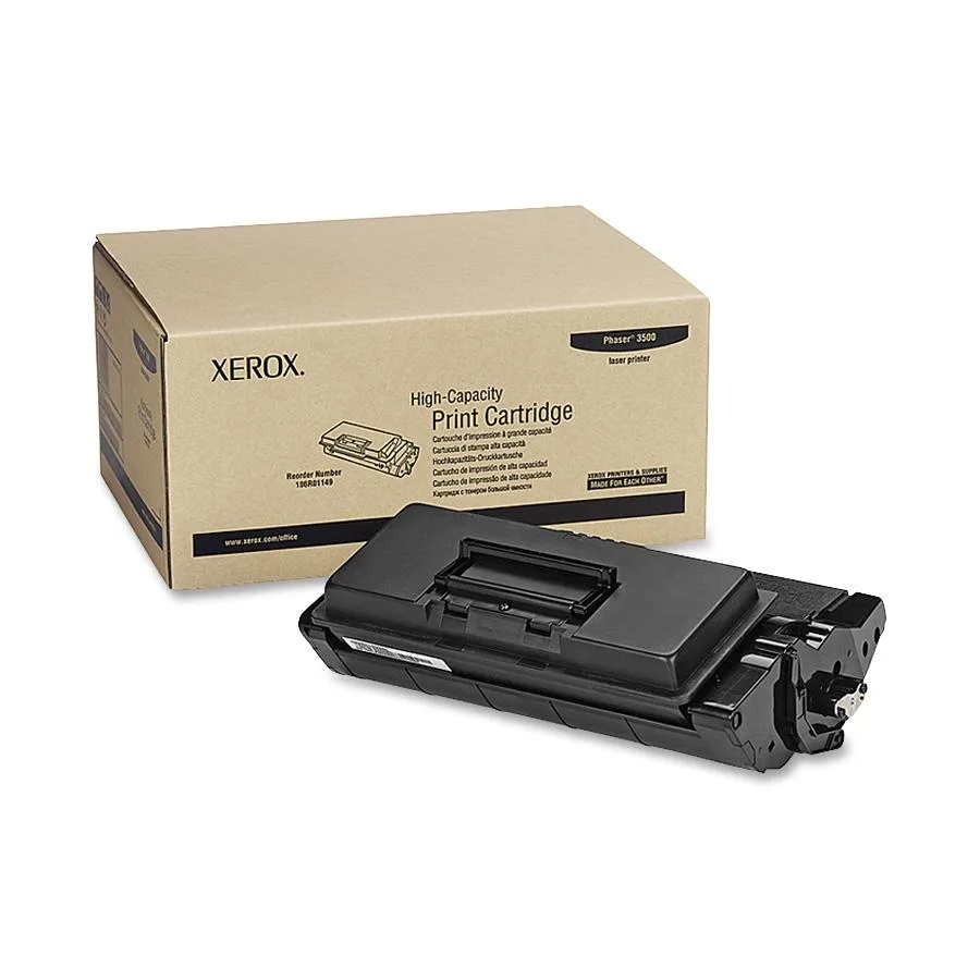XEROX XEROX 106R01149 Toner Cartridge Black High Yield 12000 Pages — product photo