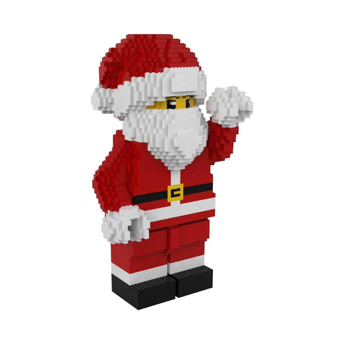 ZITIANYOUBUILD ZITIANYOUBUILD C5147 Santa Claus Model Sculpture 60cm High 2021 Parts — product photo