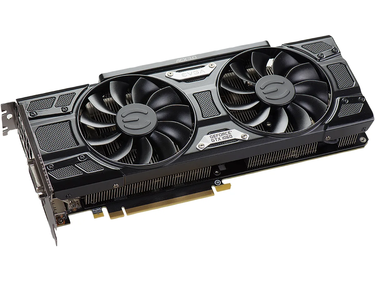 EVGA EVGA GeForce GTX 1060 SSC DT 06G-P4-6265-KR 6GB graphics card — product photo