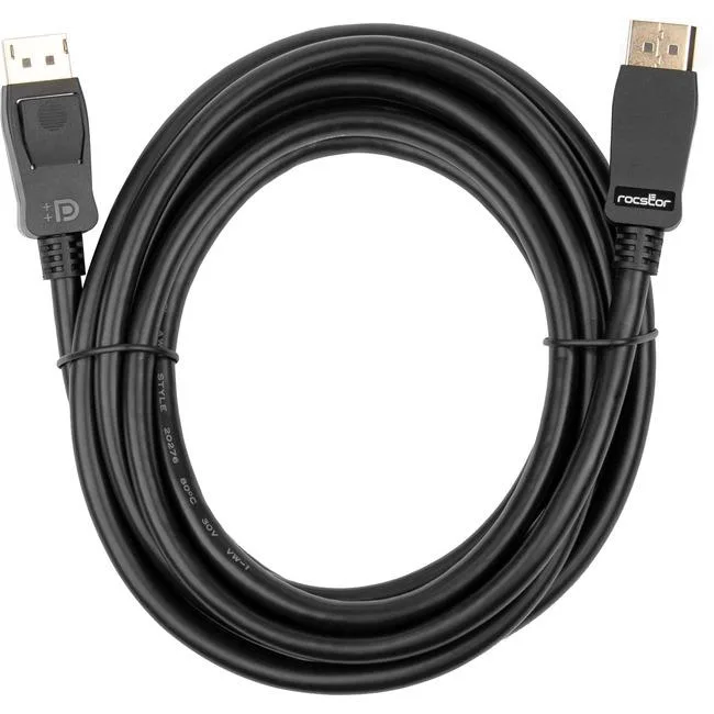 Rocstor Rocstor Y10C269B1 DisplayPort 1.4 cable 10ft 8K 60Hz — product photo