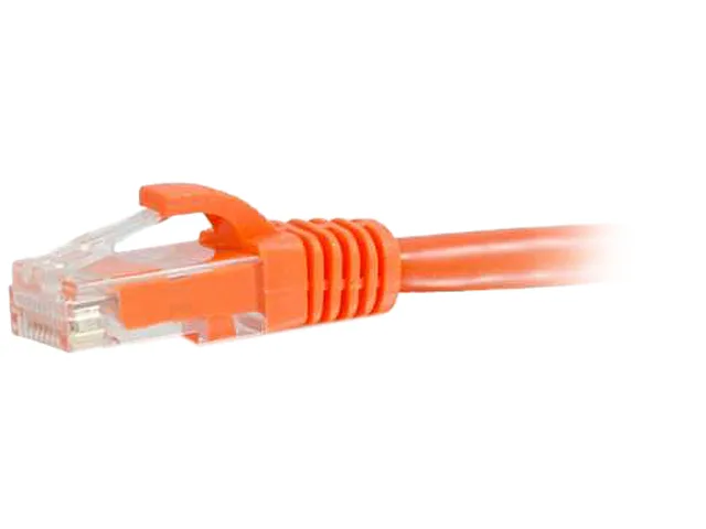 Cables To Go Cables To Go 04022 Cat6 network ethernet cable Orange 15 ft 4.57 m — product photo