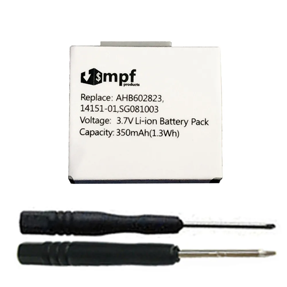 MPF Products MPF Products 14151-01 3.7V 350mAh Battery for GN Netcom 9120 9125 Jabra GN9125 with Tools — product photo