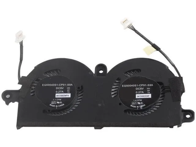 LORDWORLD LORDWORLD CPU GPU Cooling Fan 4 Pin for Dell 11 XPS 13 9370 9380 — product photo