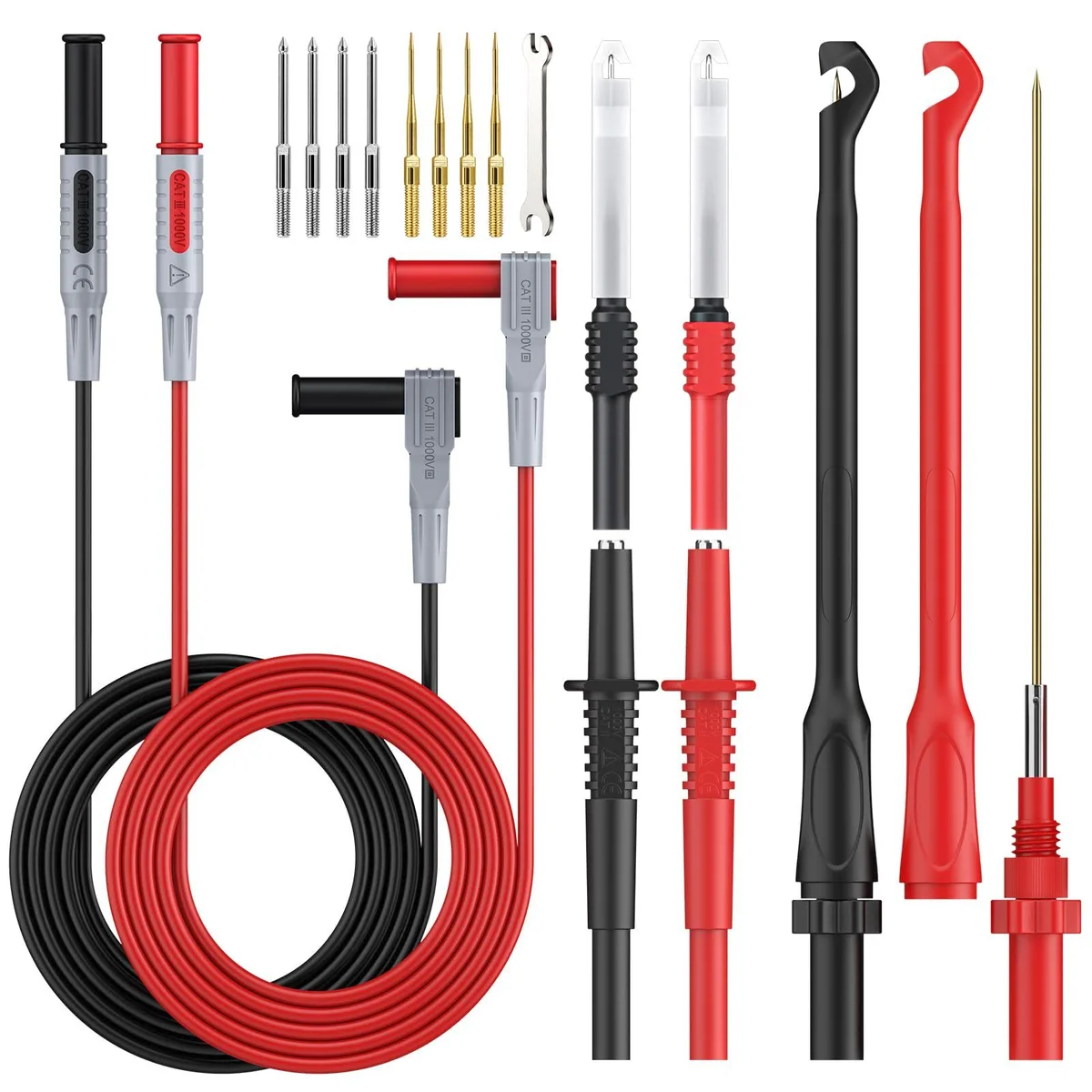 KEHIPI KEHIPI 17PCS Multimeter Test Lead Set Electrical System Tool — product photo