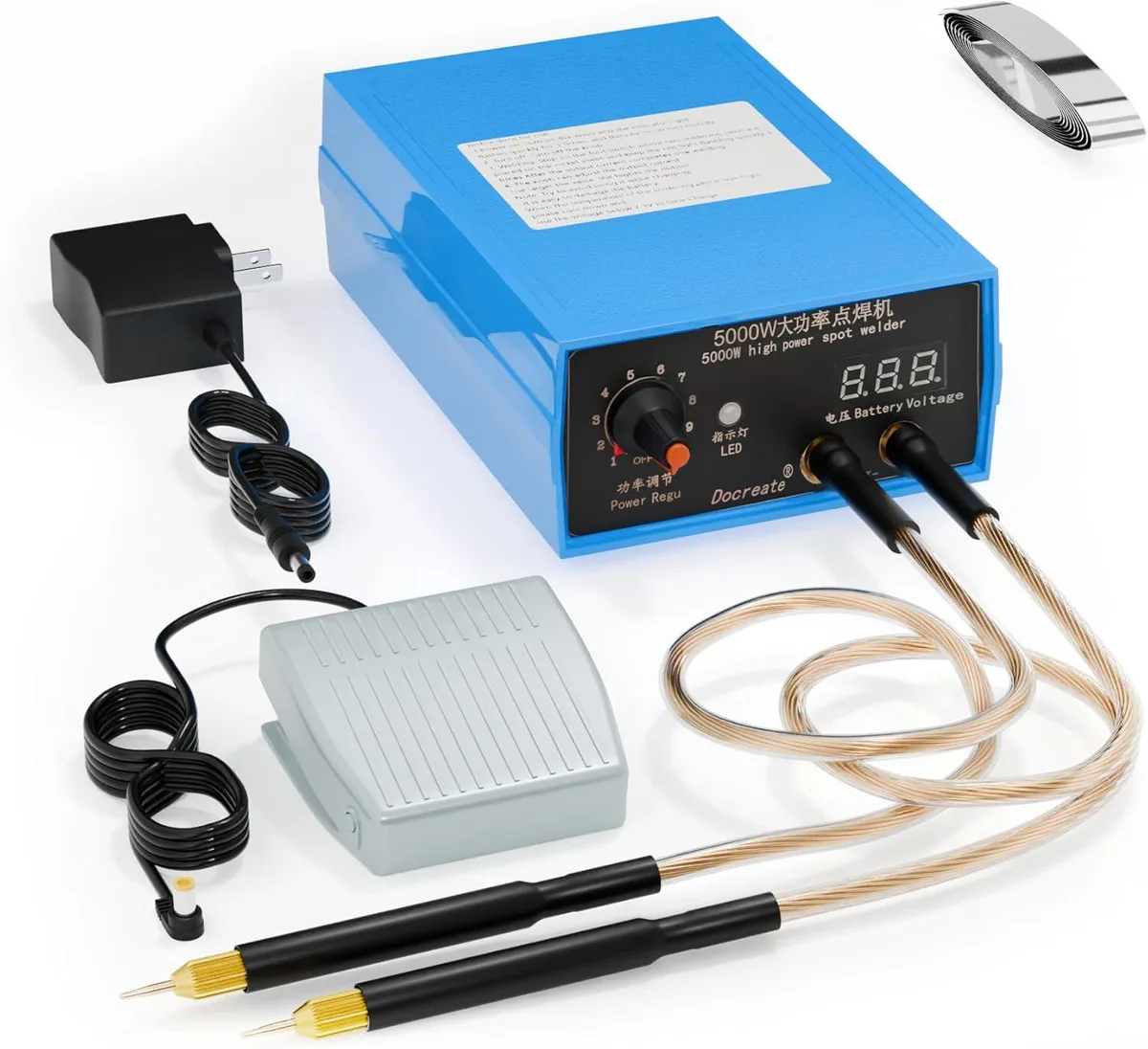 BFKK BFKK 5000W Battery Spot Welder 18650 0.1-0.25mm — product photo