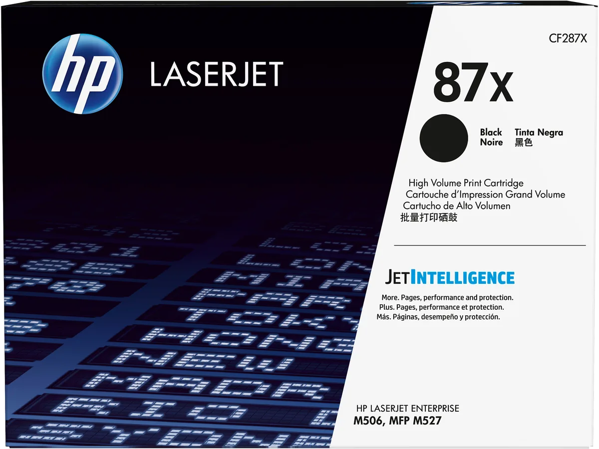 HP HP CF287X 87X High Yield Toner Cartridge Black 18000 Pages — product photo