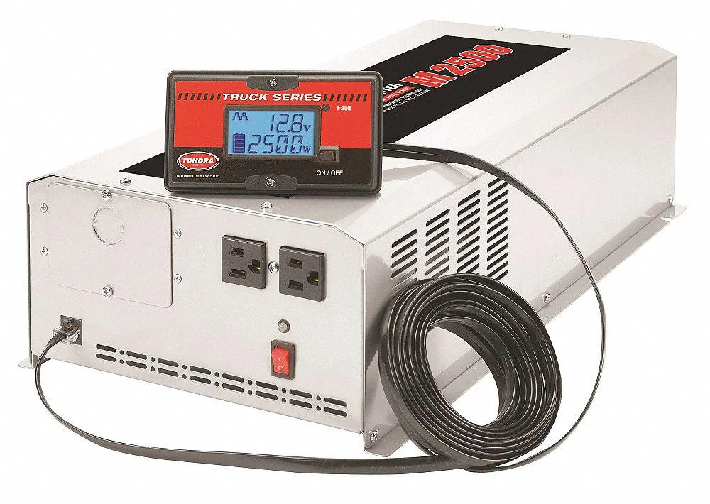 Tundra Tundra M2500 Inverter Steel Case 2500 W 2 Outlets video accessory — product photo
