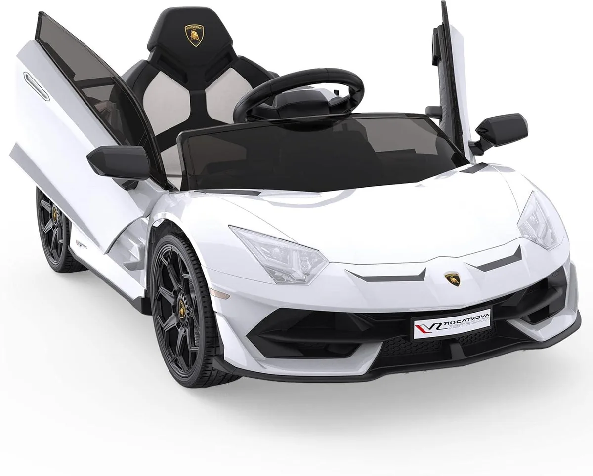 usbroway usbroway 12V Licensed Lamborghini Ride-On Car 25W Motors 1.86-3.12 mph — product photo