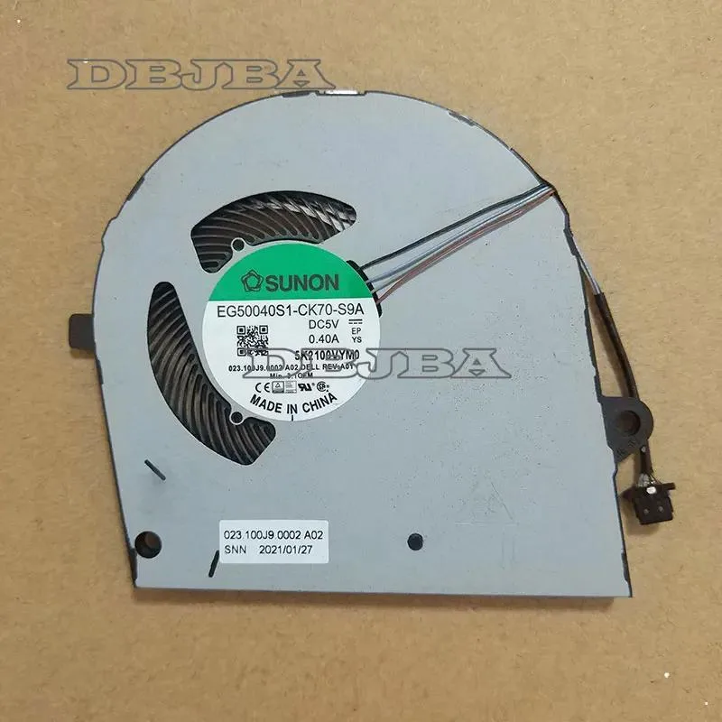 DBTLAP DBTLAP Laptop CPU Cooling Fan for SUNON EG50040S1-CK70-S9A 0NV6M2 4PIN — product photo