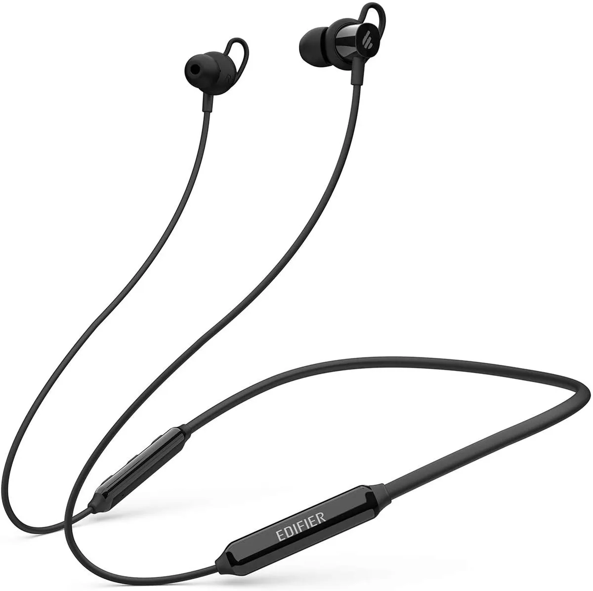 Edifier Edifier W200BT Bluetooth 5.0 neckband headset, IPX5, Black — product photo