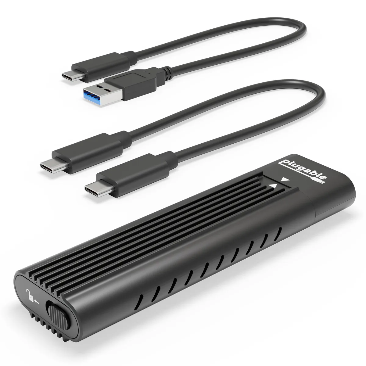 Plugable Technologies Plugable USBC-NVME M.2 NVMe Enclosure 10Gbps — product photo