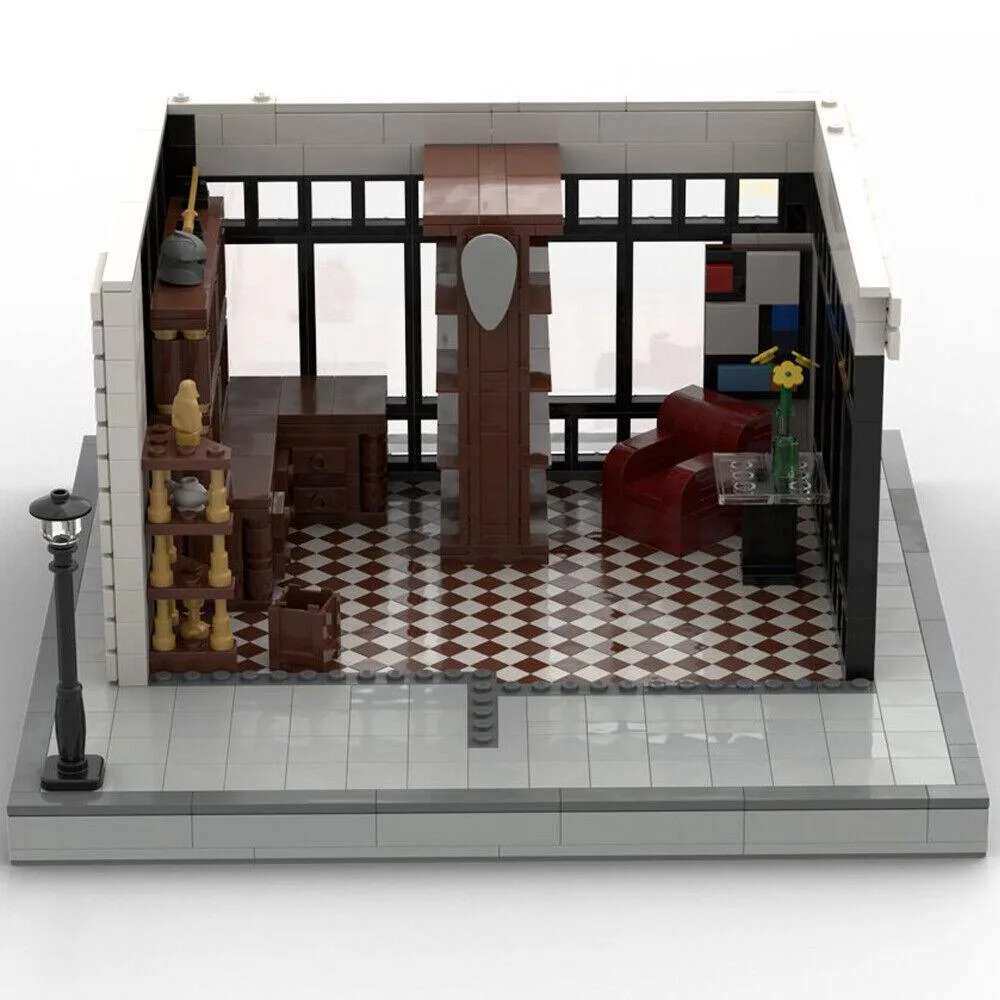 ZITIANYOUBUILD ZITIANYOUBUILD MOC-25301 Bookshop Modular Building Set 2060 Parts — product photo