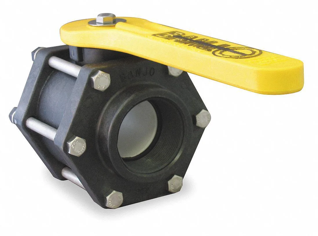 Banjo Banjo V200FP 2" FNPT Polypropylene Ball Valve — product photo