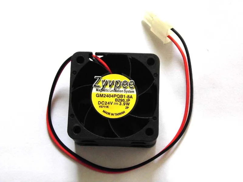 Zyvpee Zyvpee GM2404PQB1-8A 40x28mm 24V 3.9W 2-pin case fan — product photo