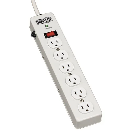 Tripp Lite Tripp Lite TLM606HJ 6-outlet surge protector 1340 joules 6.0 ft cord — product photo