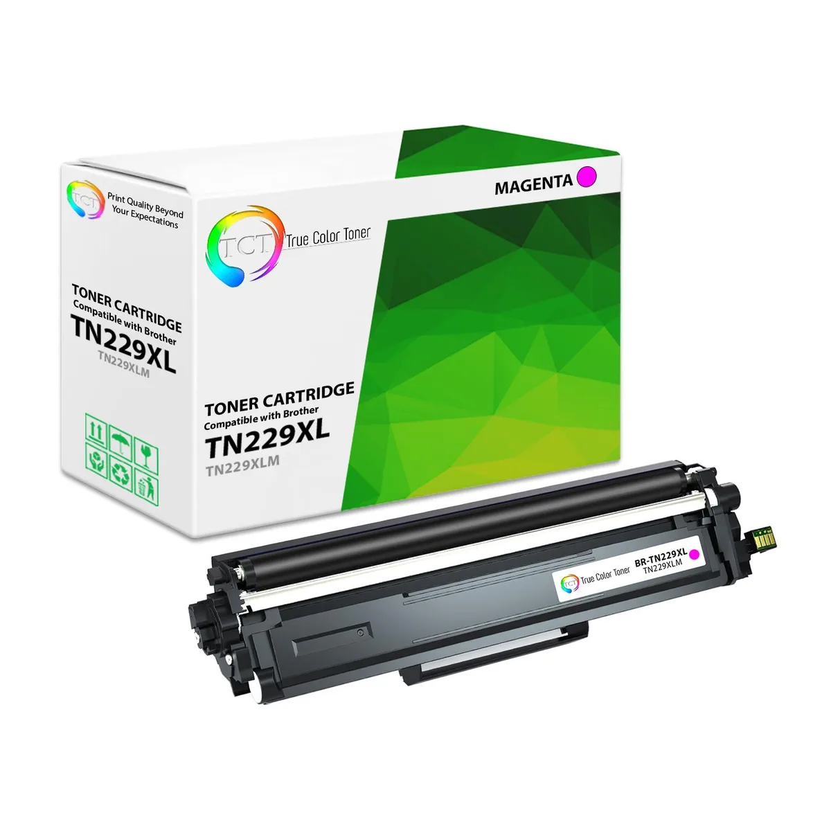 TCT TCT TN229XLM Magenta High Yield Toner Cartridge 2300 Pages — product photo
