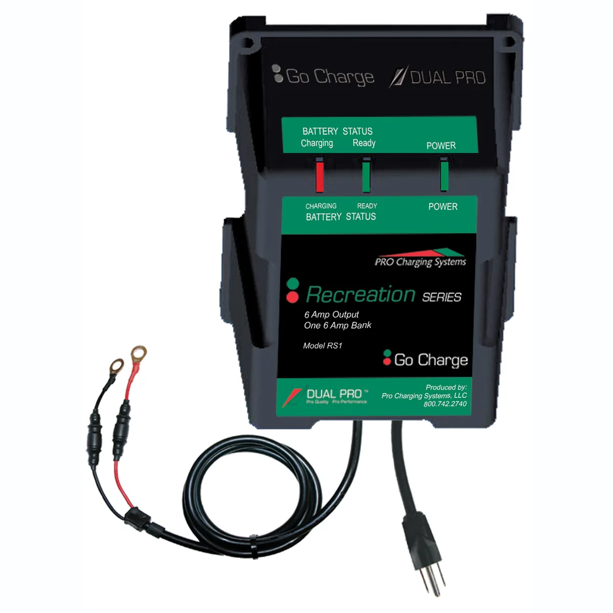 Dual Pro Dual Pro RS1 6A 1-Bank 12V Battery Charger — product photo