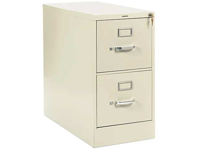 HON HON 212PL 210 Series Two-Drawer File Cabinet Letter 28.50" Depth Putty — product photo