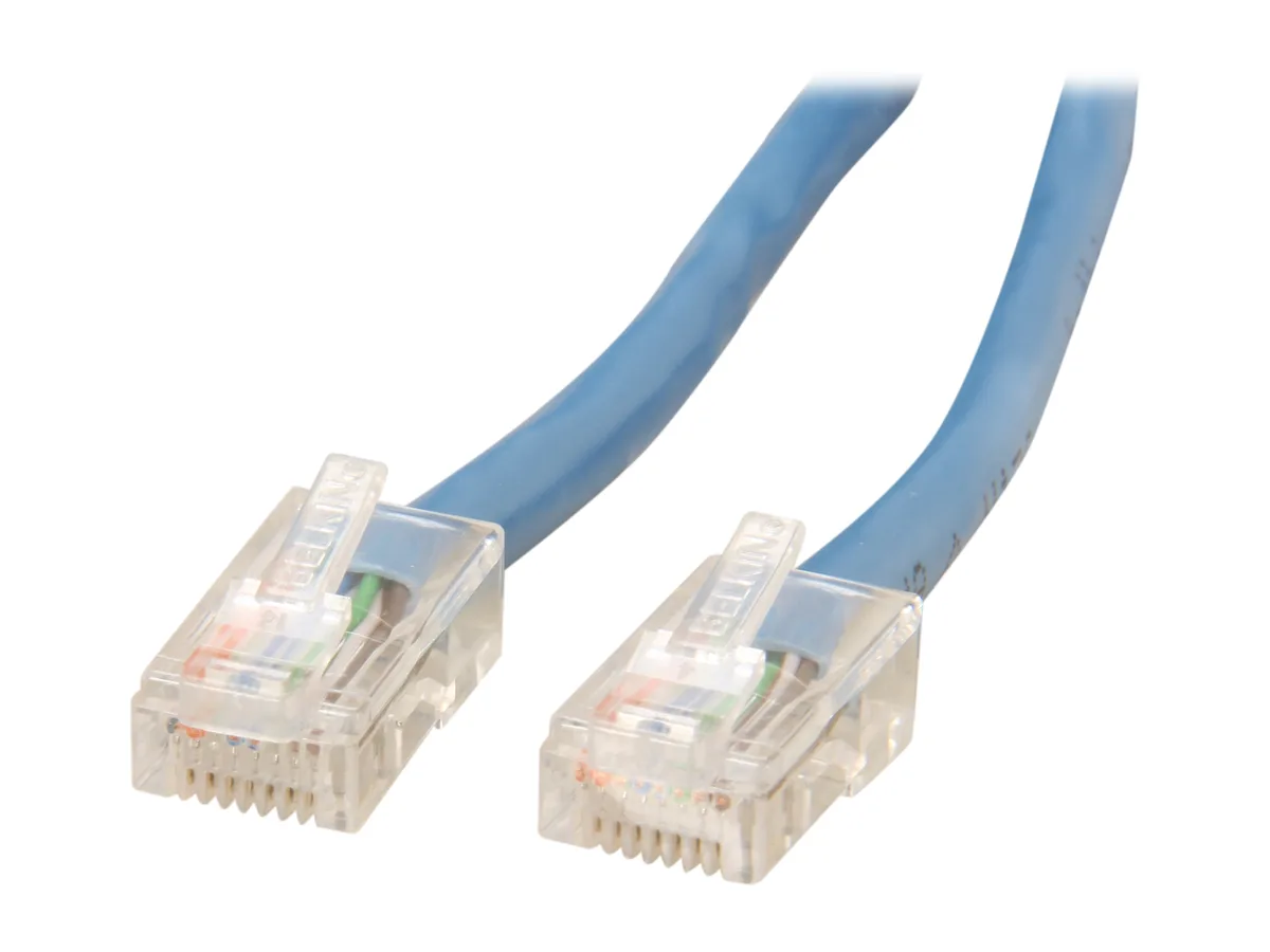 Belkin Belkin A3L791-12-BLU 12 ft Cat5e network ethernet cable — product photo
