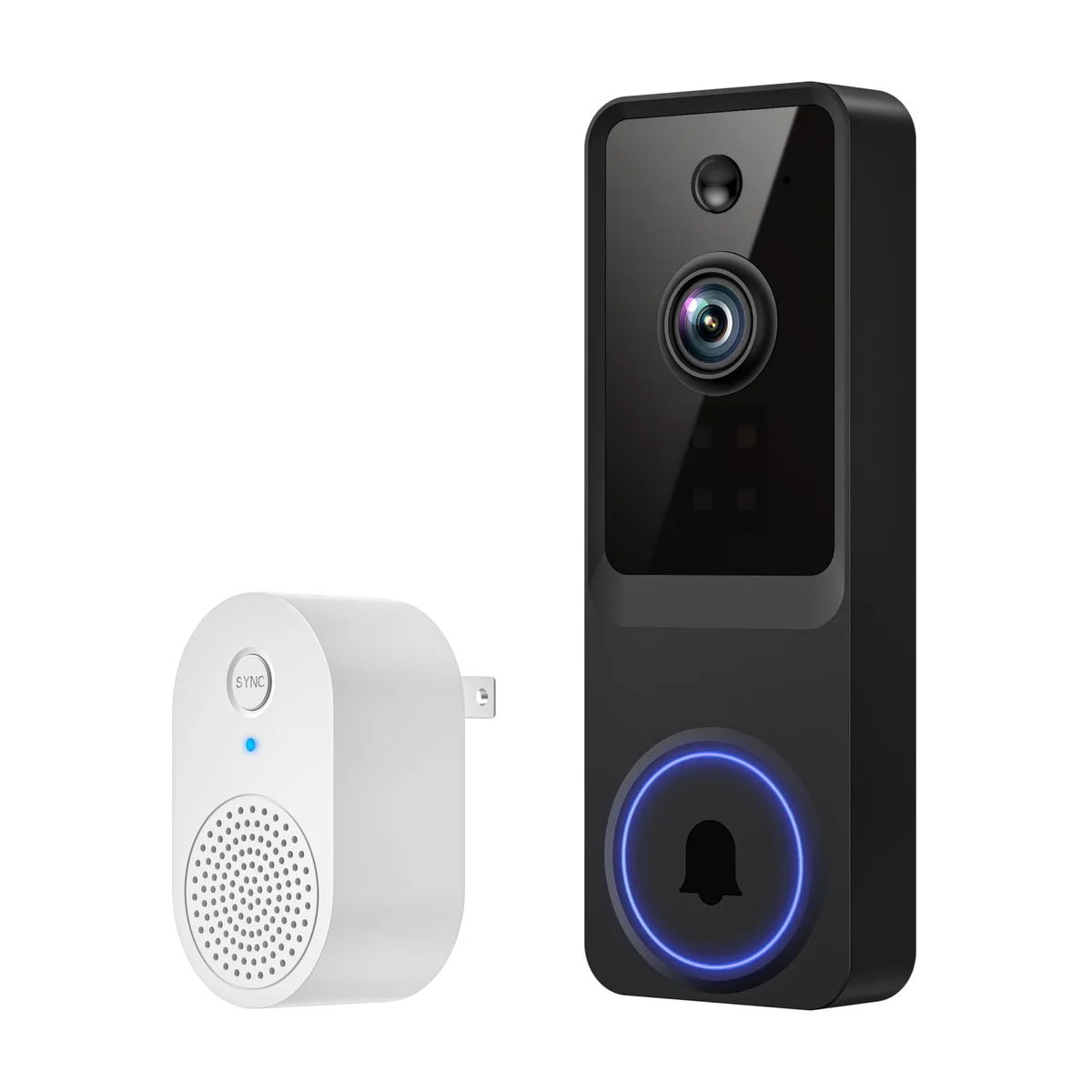  Clover N52-Black-Chime-SoraNari Wireless Surveillance 1080p 5200mAh IP65 — product photo