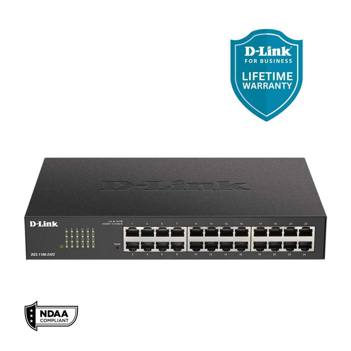 D-Link D-Link DGS-1100-24V2 24-port Gigabit network switch — product photo