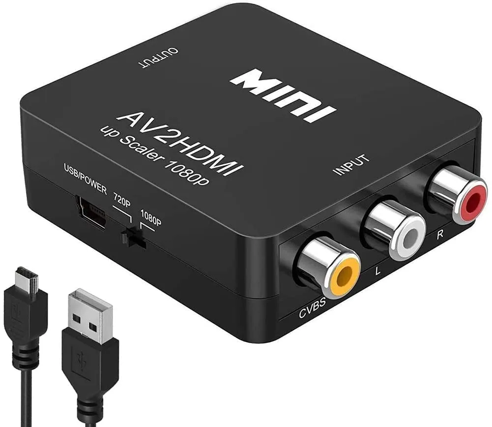 Teamyo Teamyo RCA to HDMI Converter 1080P 60Hz USB Power — product photo