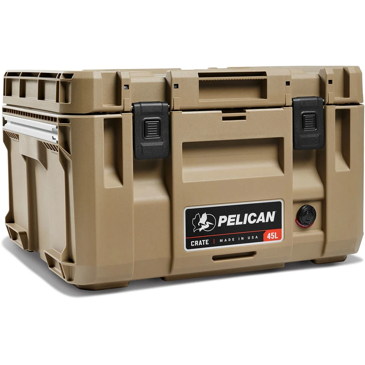 Pelican Products, Inc. Pelican CRATE Modular Store &amp; Go Case 45L TAN — product photo