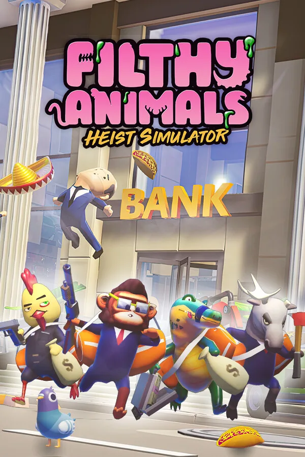Green Man Green Man 87927 Filthy Animals Heist Simulator downloadable game — product photo