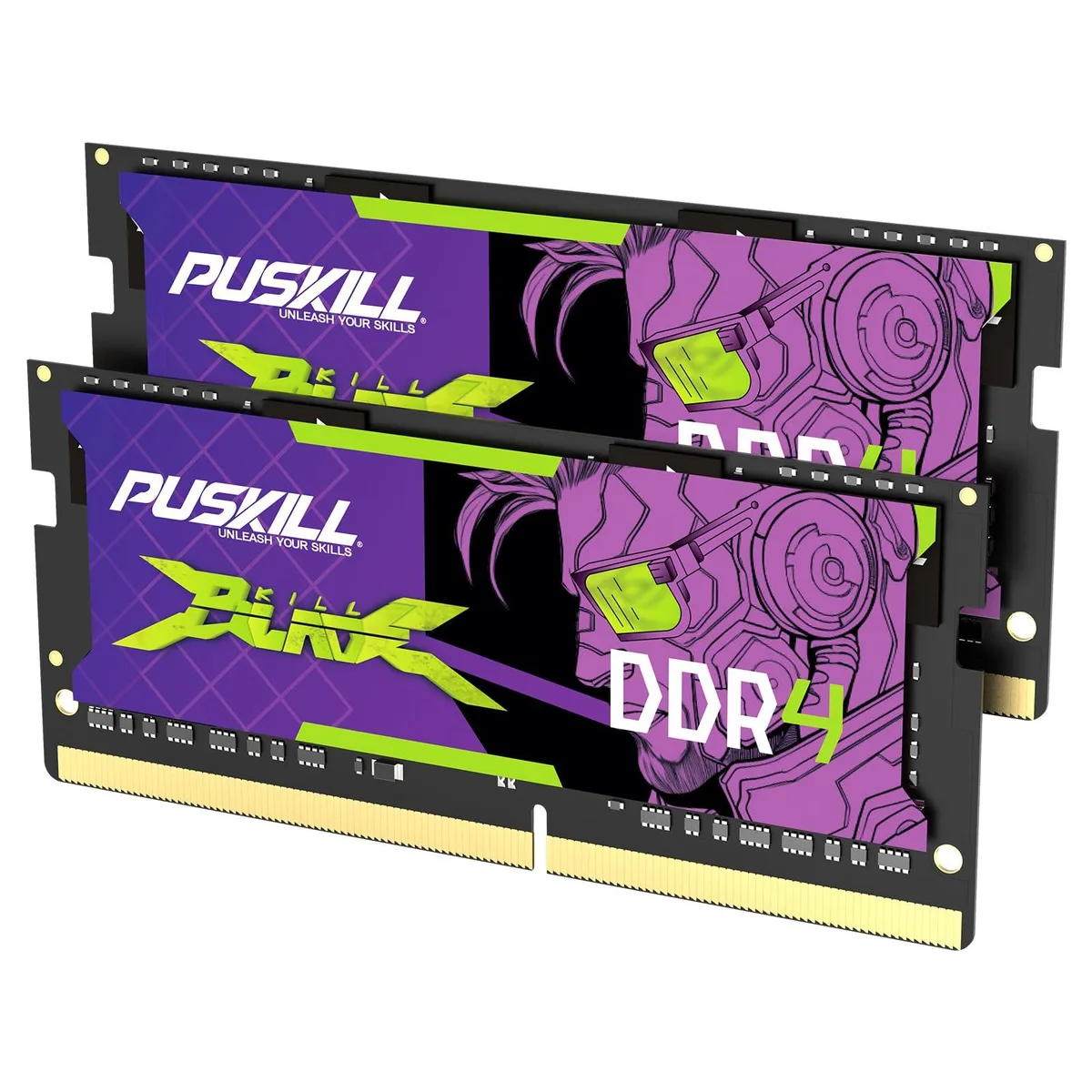 PUSKILL PUSKILL KILLBLADE DDR4 32GB (2x16GB) 3200MHz CL22 1.10V laptop RAM — product photo
