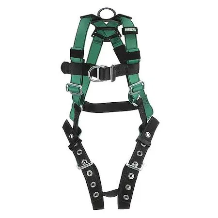 MSA MSA V-FORM Full Body Harness XL 400 lb Quick-Connect Chest PPE — product photo