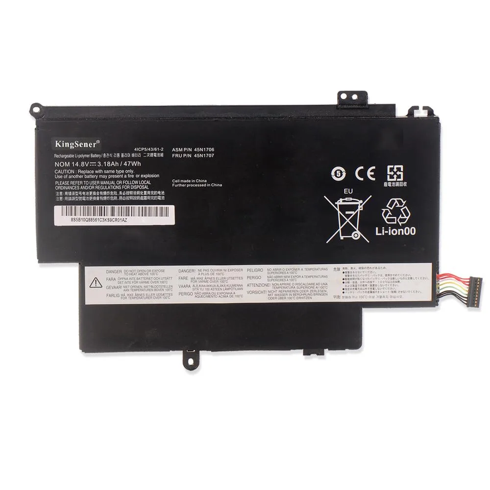 KingSener KingSener 45N1706 laptop battery 47WH 14.8V 3.18Ah — product photo