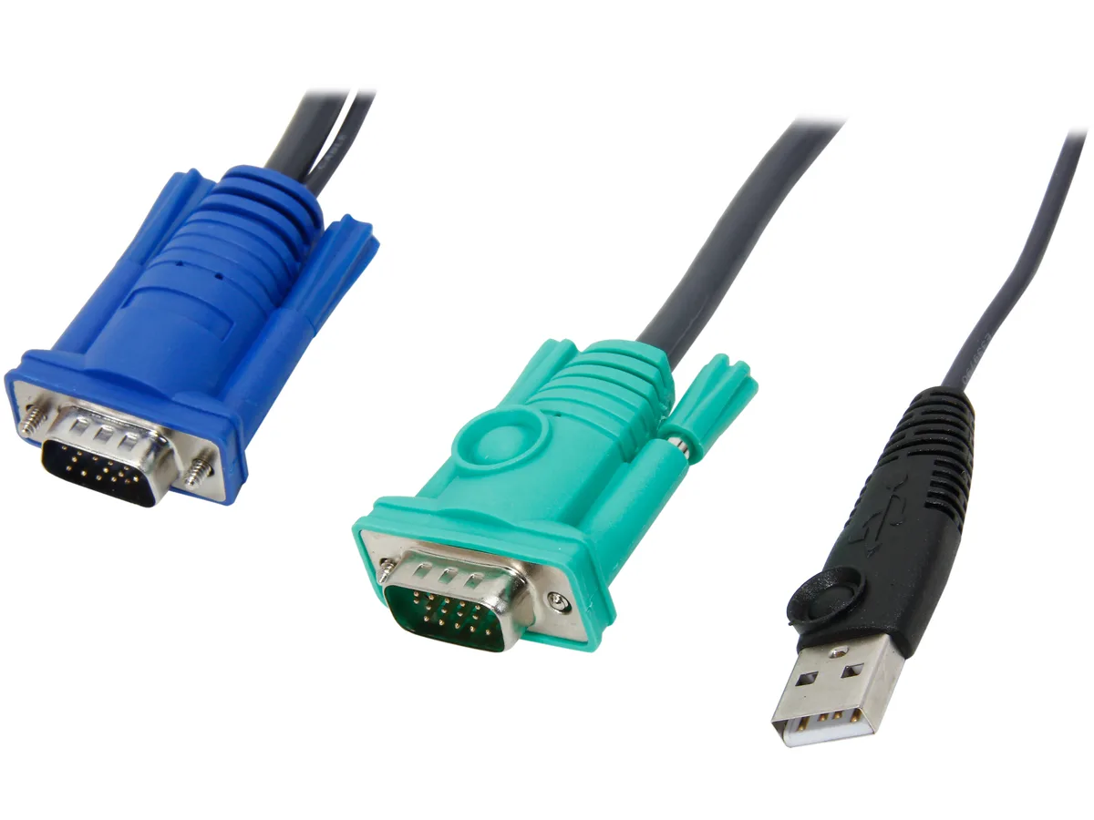 ATEN ATEN 2L5203U 10 ft USB KVM cable — toote foto