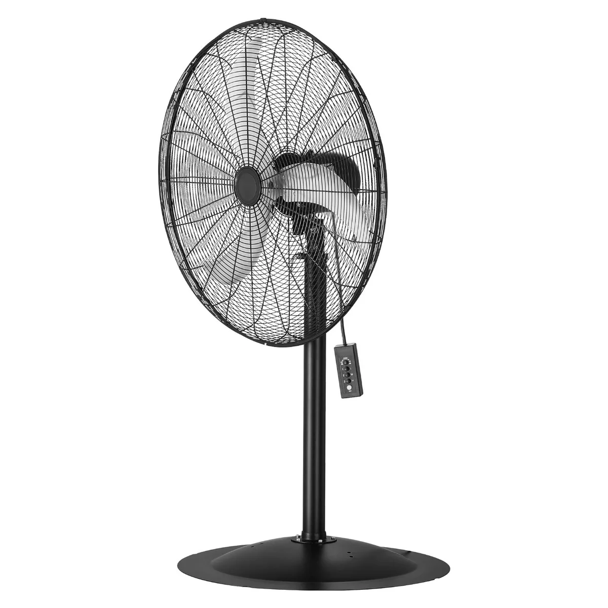 VEVOR VEVOR BT-HIF30B 30 Inch Industrial Pedestal Fan 85-Degree Oscillating Black — product photo