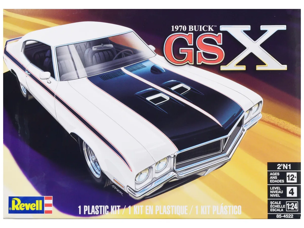 Revell Revell 1970 Buick GSX Level 4 1/24 Scale Model Kit — product photo