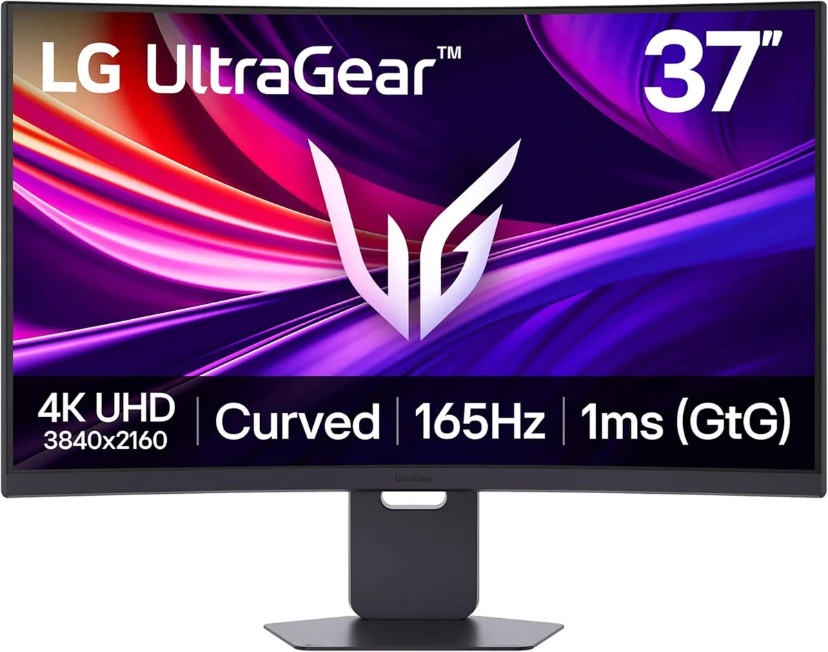 LG Electronics LG Electronics 37G800A-B 37" 4K UHD Curved Gaming Monitor 165Hz 1ms DisplayHDR 600 HDMI 2.1 DP 1.4 USB-C Black — product photo