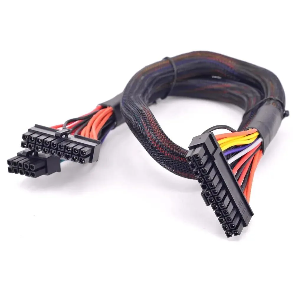 Vszerda Vszerda 18+10 to 24 Pin ATX Cable 63 cm Black — product photo