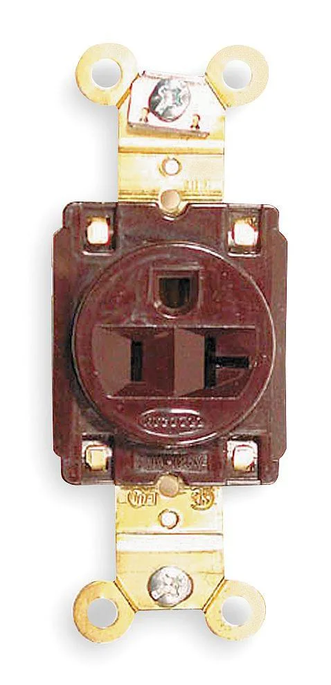 Hubbell Incorporated Hubbell Incorporated HBL5361 Straight Blade Receptacle 5-20R 20 A — product photo