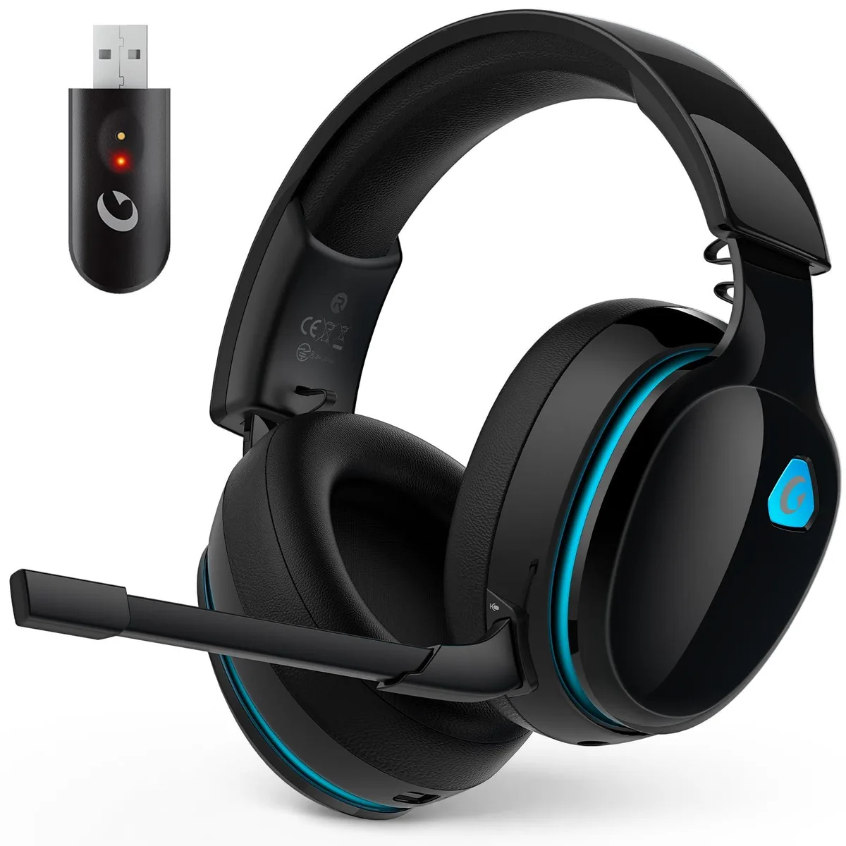  AOC Captain 300 Wireless Gaming Headset Black — product photo