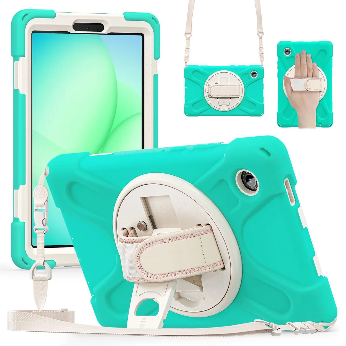 Timoom Timoom Shockproof Kids Case Mint Green for Samsung Galaxy Tab A11 8.7" 2025 / Tab A9 8.7" 2023 — product photo