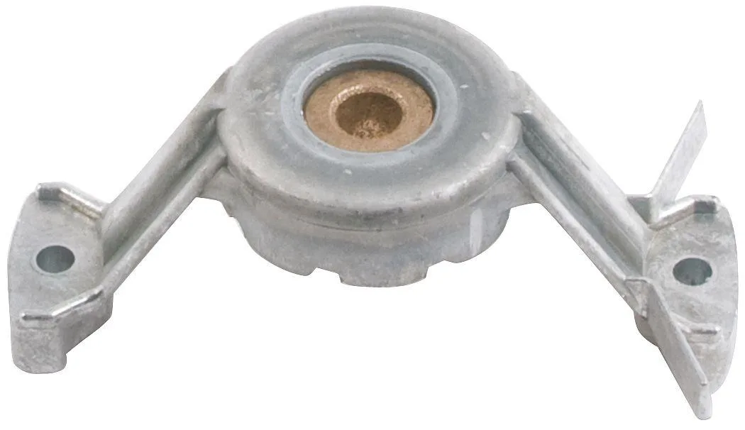 Metal upper bearing bracket kit, silver finish, industrial accessory