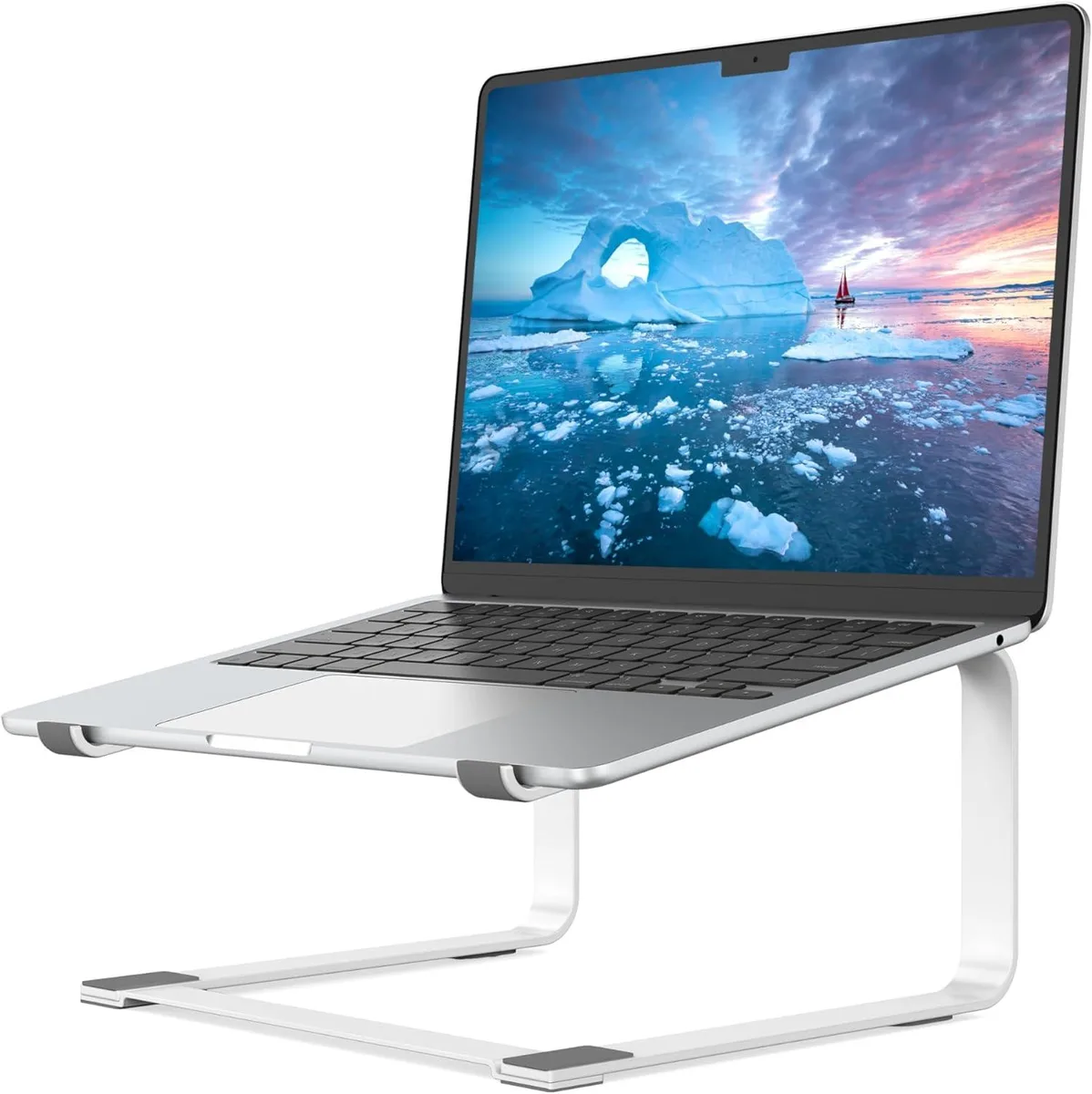 BFKK BFKK Laptop Stand White 12-17.3 Inches — product photo
