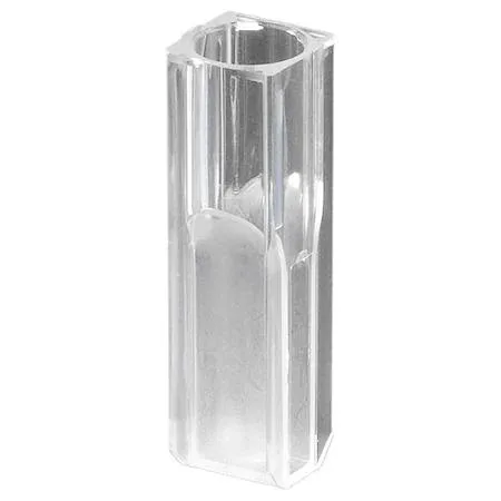 Globe Globe Scientific 112137 Spectrophotometer Cuvette 1.5 mL 10 mm Path Length PK500 — product photo