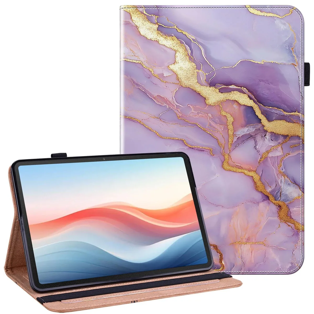 BoYata BoYata iPad Air 13 / Pro 12.9 Case Purple Marble — product photo