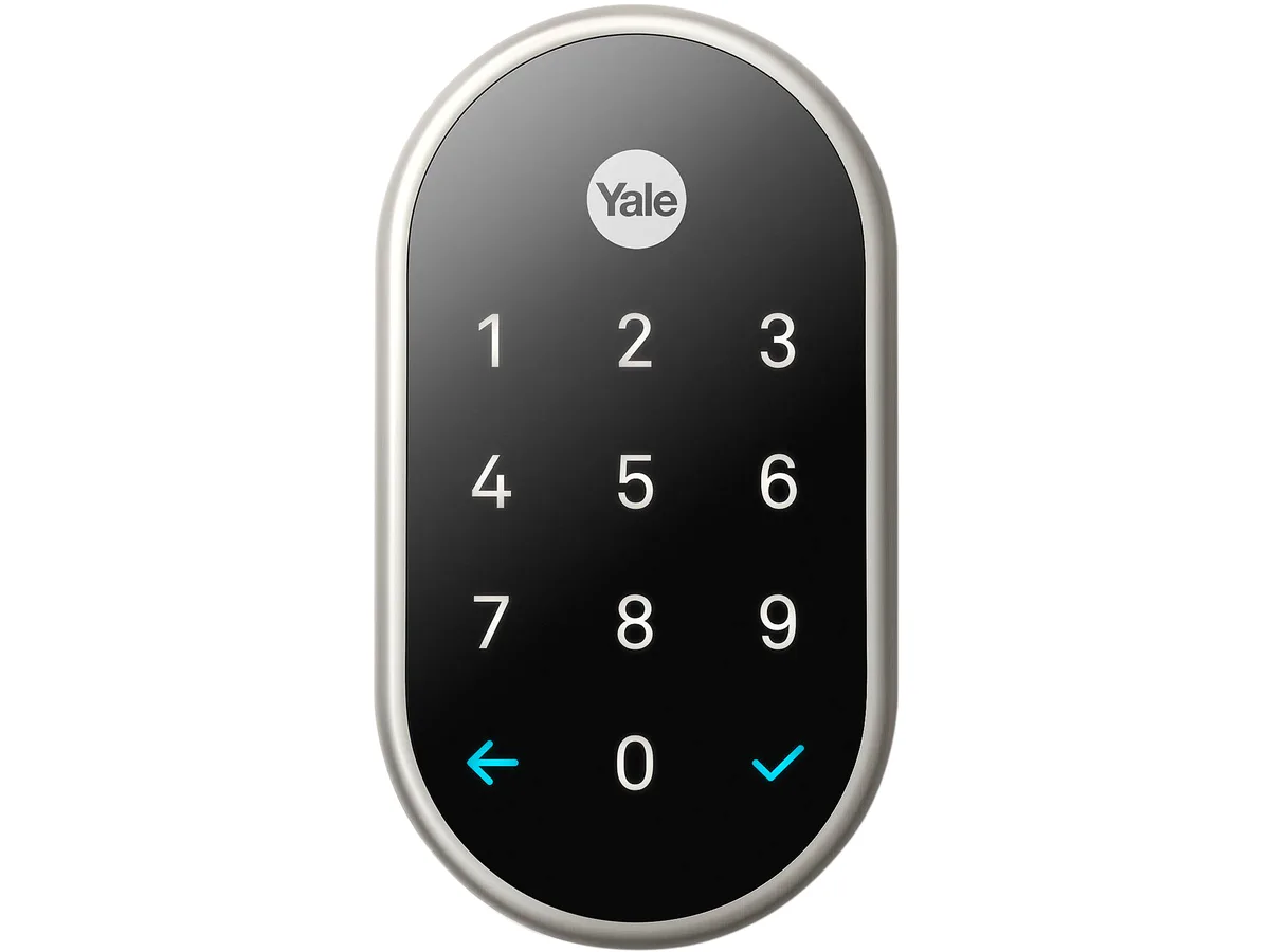 Google Google RB-YRD540-WV-619 smart door lock Satin Nickel — product photo