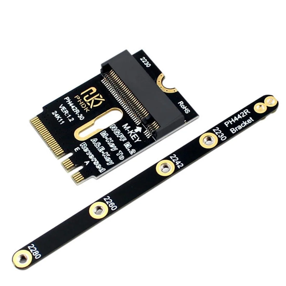 LORDWORLD LORDWORLD M.2 A+E Key 2230 to NVME M-Key Adapter — product photo
