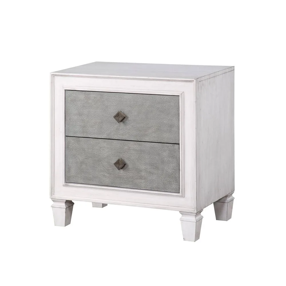 tuphen tuphen Katia Nightstand Rustic Gray Weathered White — product photo