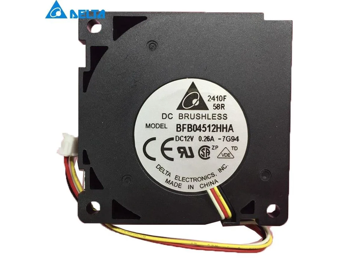 Fans Fans Delta 4.5CM Blower 12V 0.26A BFB04512HHA case fan — product photo